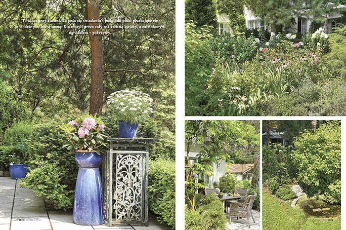 Publikacja sesji z ogrodu w miesięczniku Weranda